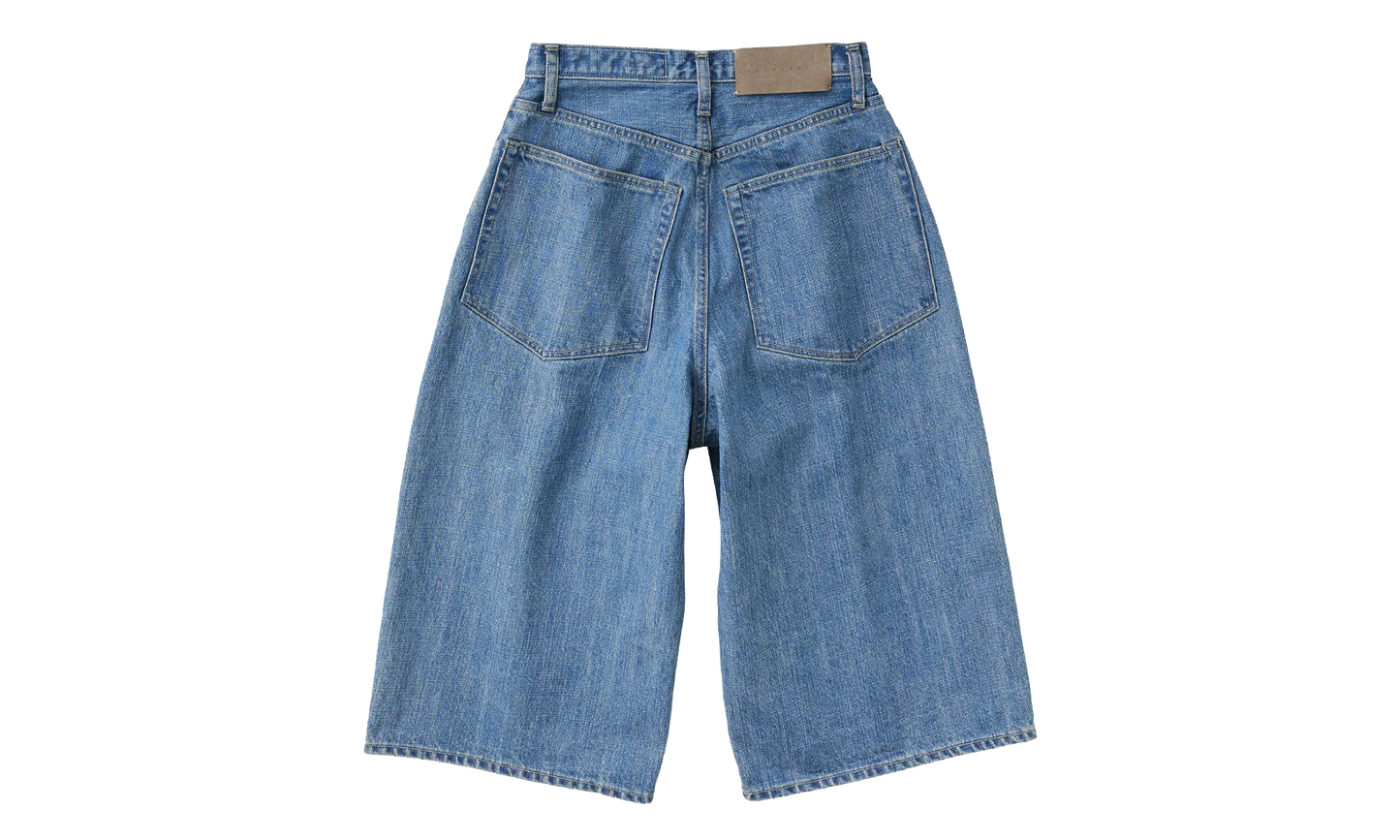 Crossed Denim Shorts "Light Indigo" 962982