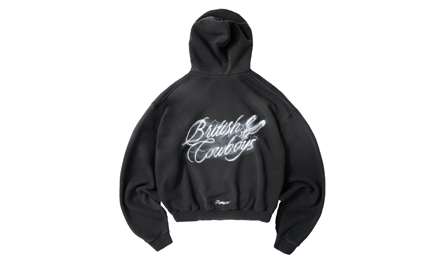 British Cowboys Pullover Hoodie "Black" MLM100610-04