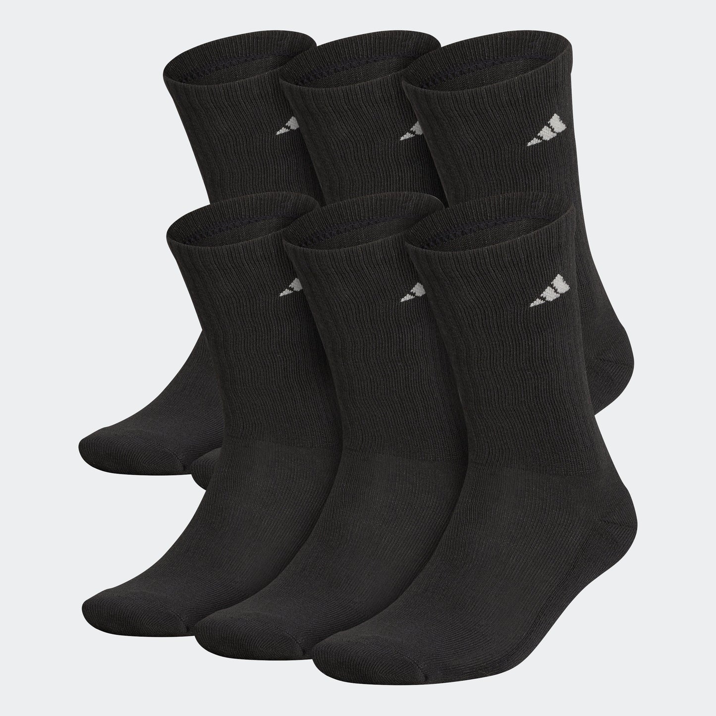 Athletic Cushioned Crew Socks 6 Pairs