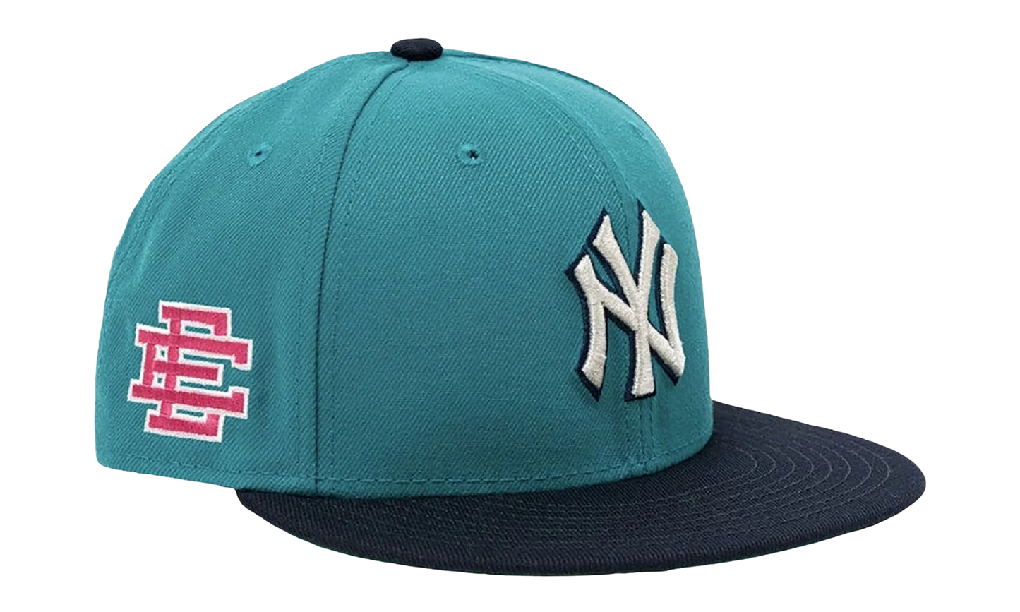 59FIFTY MLB NY YANKEES FITTED HAT "ERIC EMANUEL - Green/ Navy" EE431