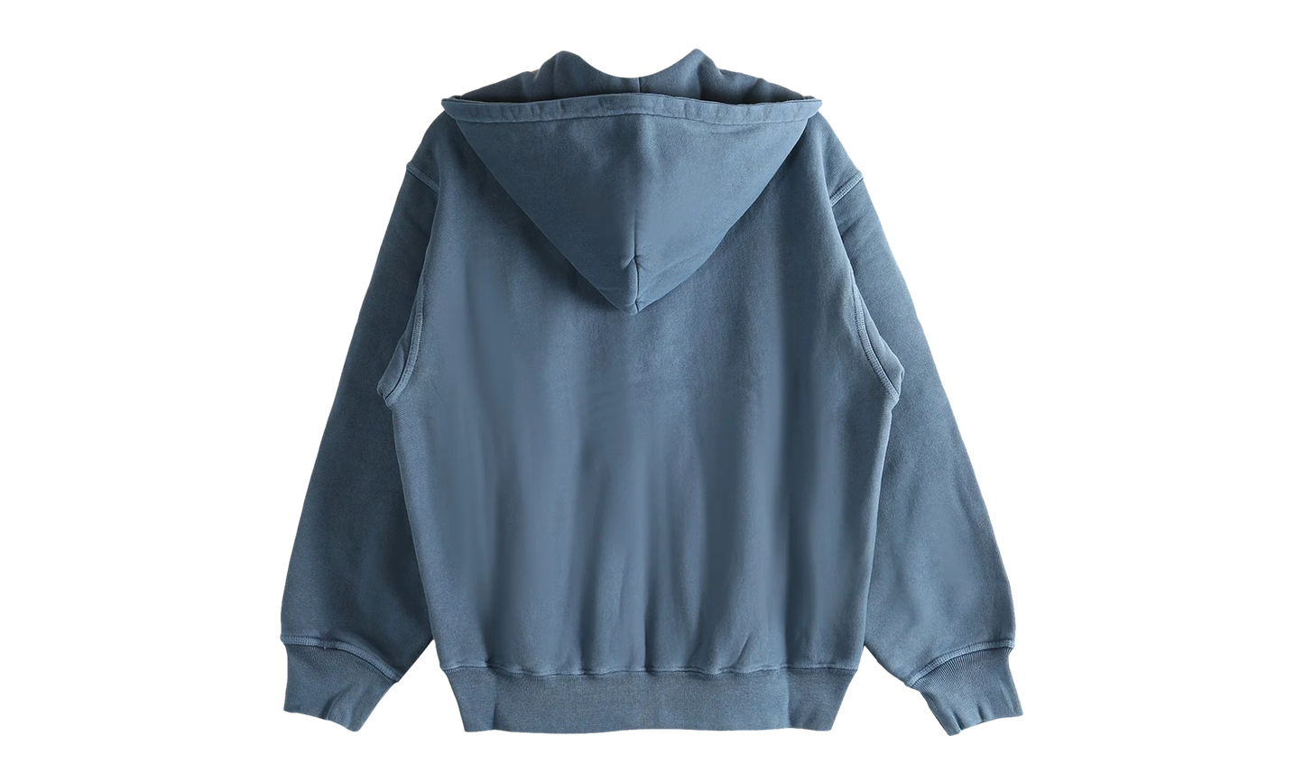 Jumbo Pig Dyed Zip Hoodie "NAVY" 1975078 NAVY