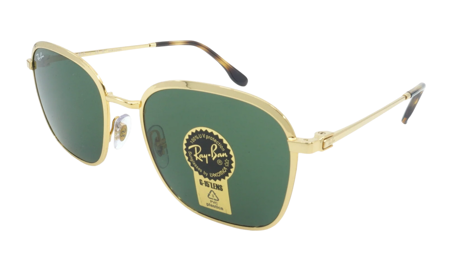 Square Sunglasses "Polished Arista" RB3720-001-31_55