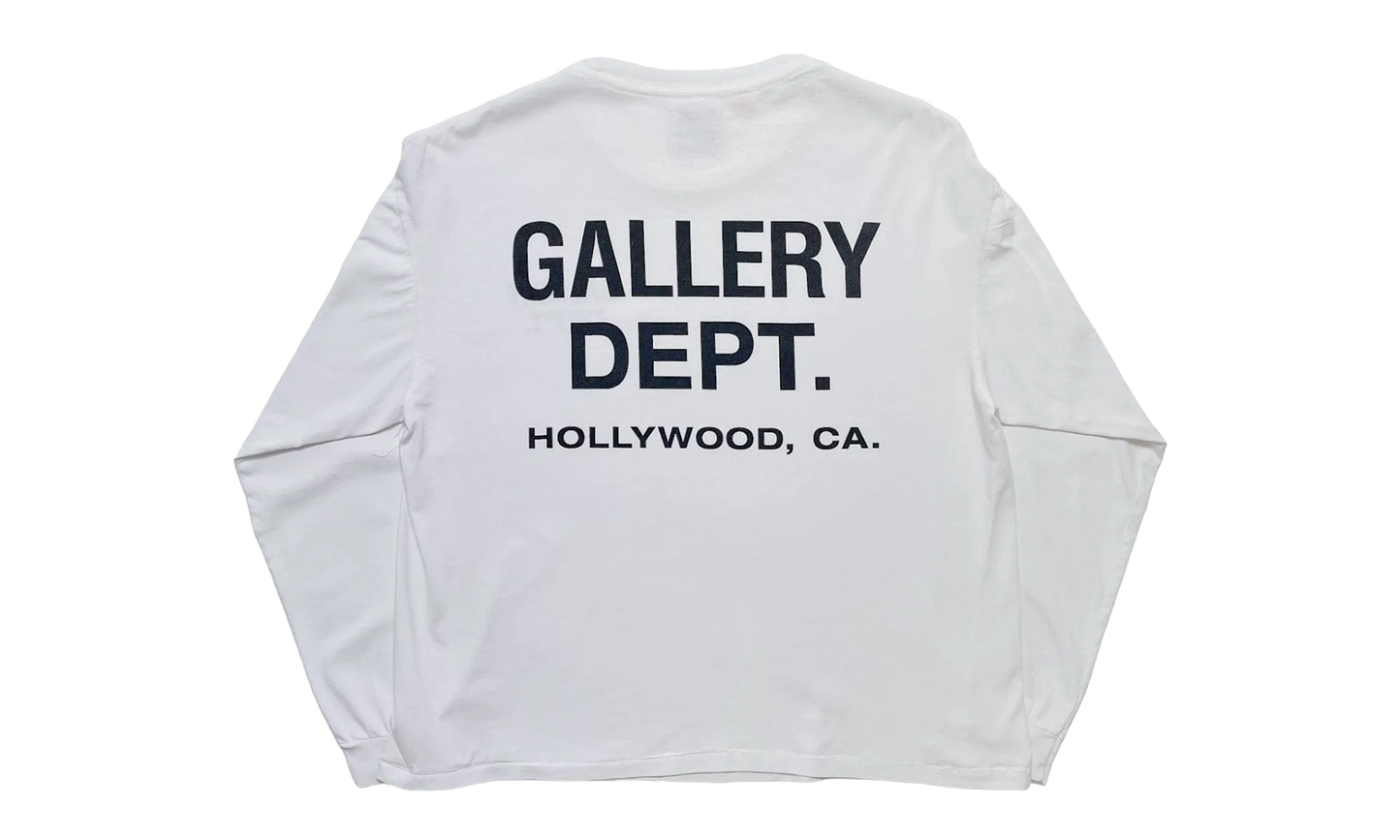 Souvenir Long Sleeve Tee Shirt "White" GDSLSTSW