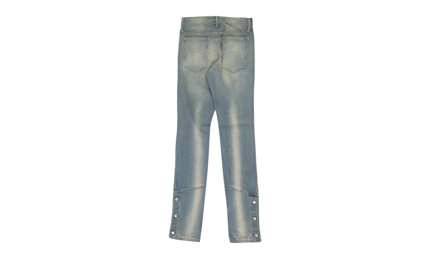 Straight-Fit Jeans "Blue / Yellow" RHD-MJNS-0030