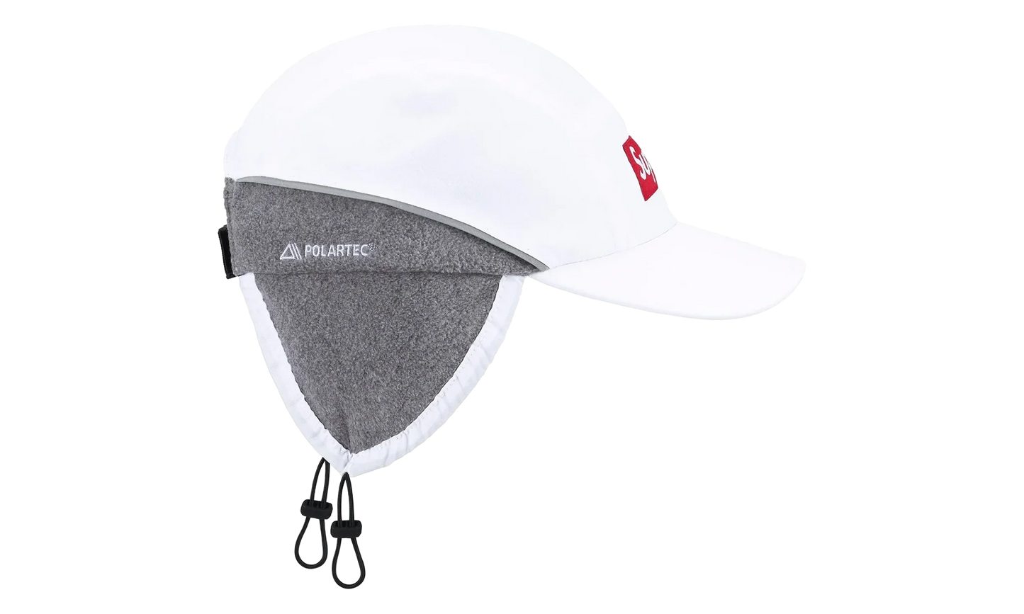 Polartec® Lined Packable Earflap Camp Cap "FW25 - White" SU26947