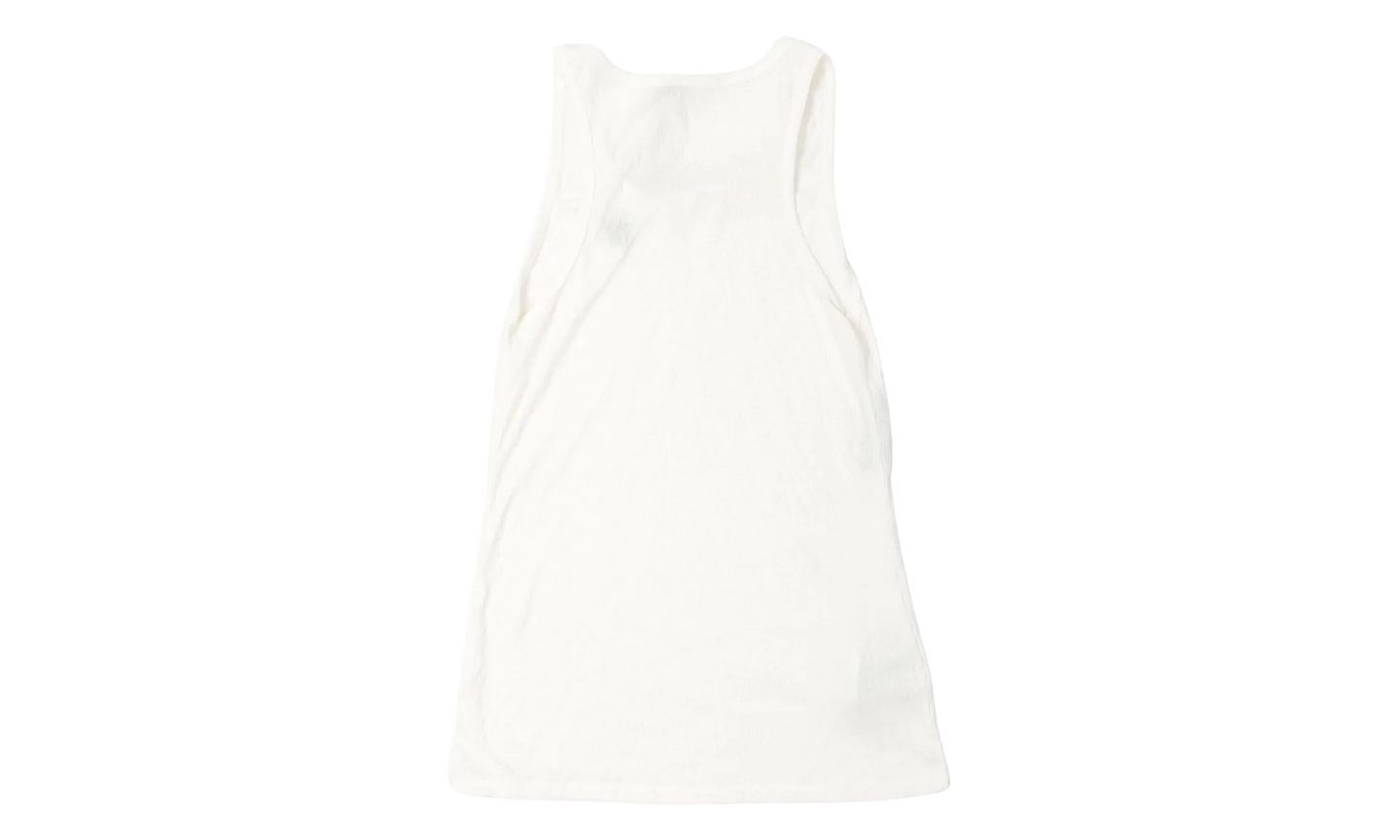 Eyechart & Dagger Logo Tank Top WMNS "White" CHRM1027