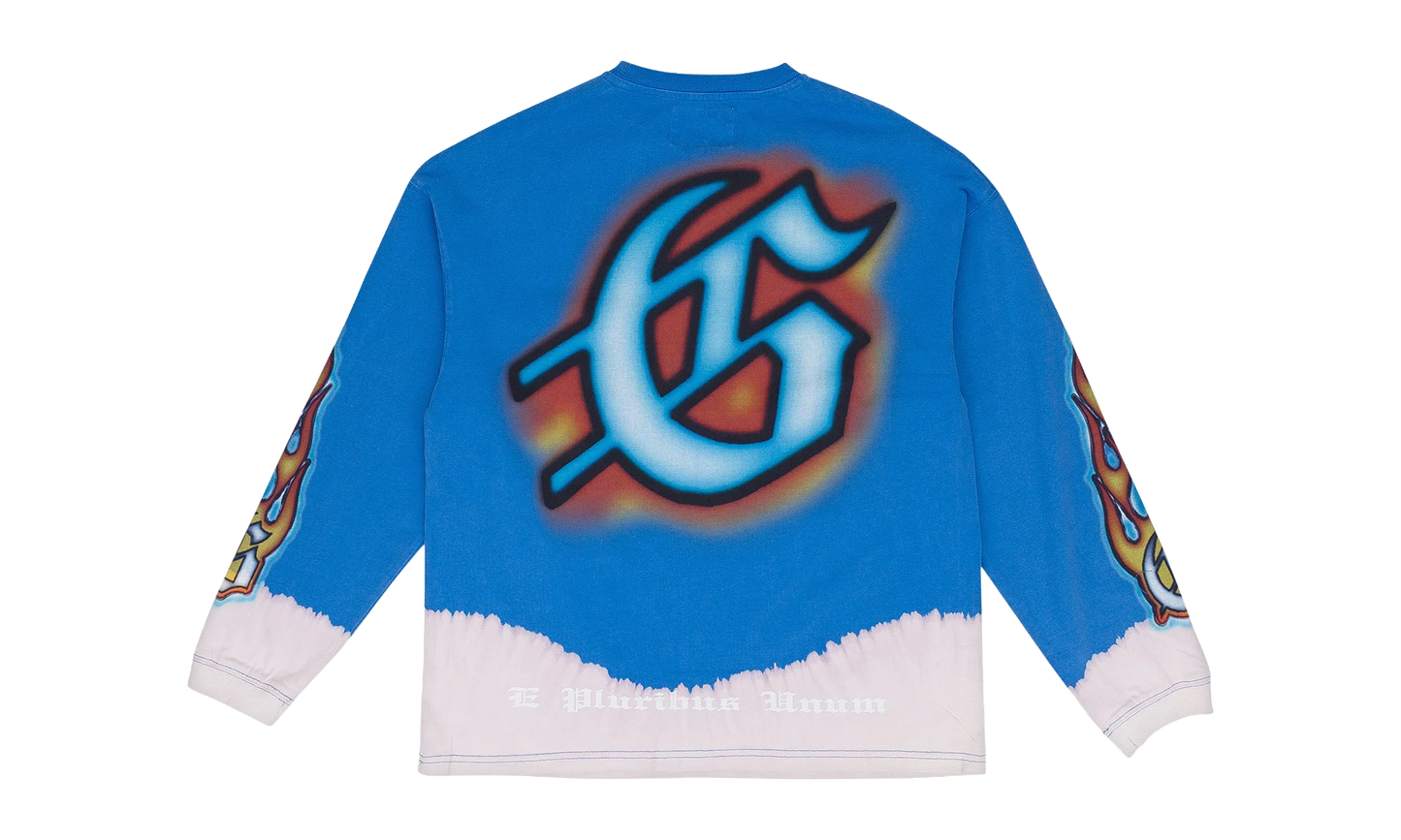Off The Leash L/S T Shirt "Blue" GDS-MTPS-0037