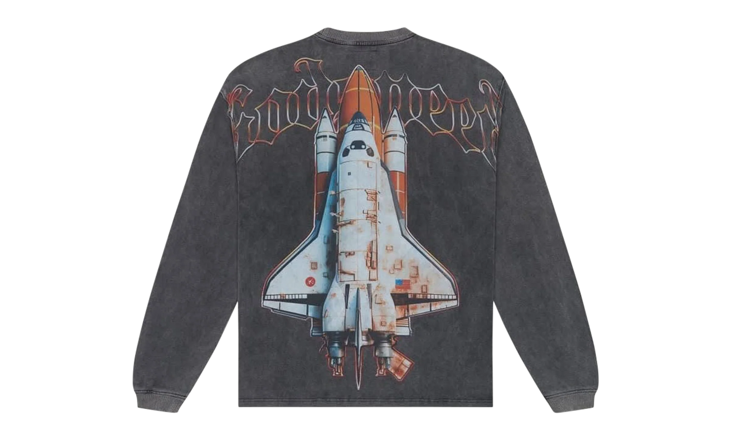 Lift Off LS T-Shirt "Grey Wash" WPX4EXMA