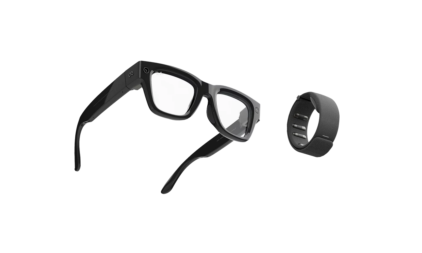 Meta AI Glasses "Large - Black" 1001157 01
