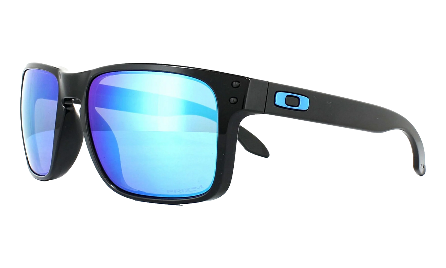 Holbrook Sunglasses "Polished Black / PRIZM Sapphire" OO9102 F5