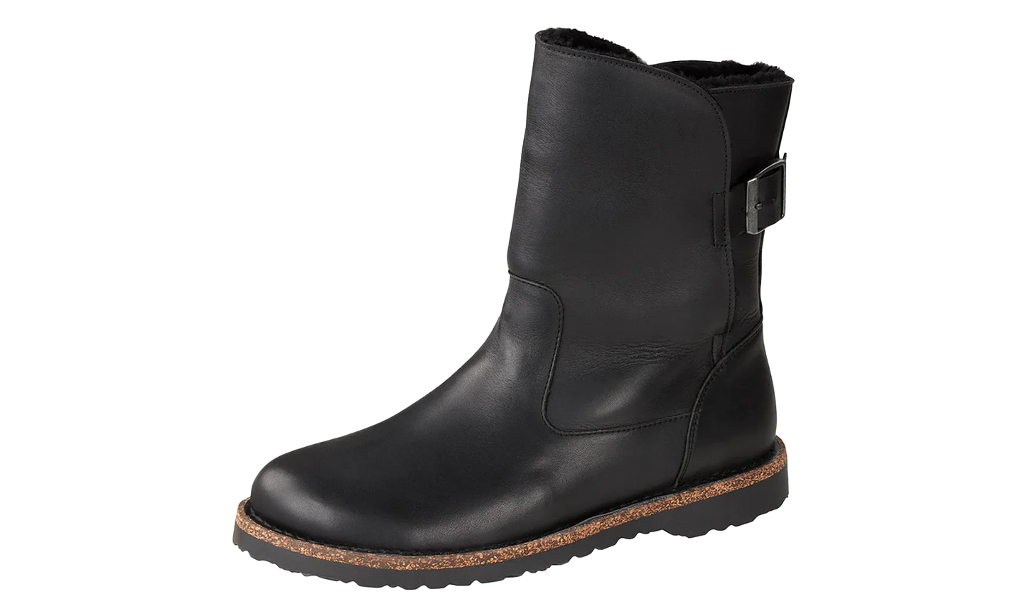 Uppsala Shearling Leather "Black" 1025583