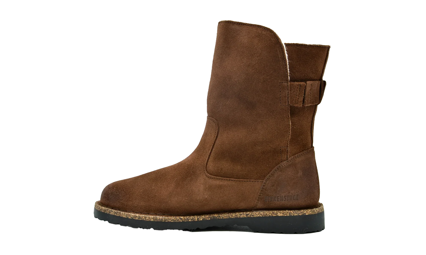 Uppsala Shearling Suede Leather "Espresso" 1021098