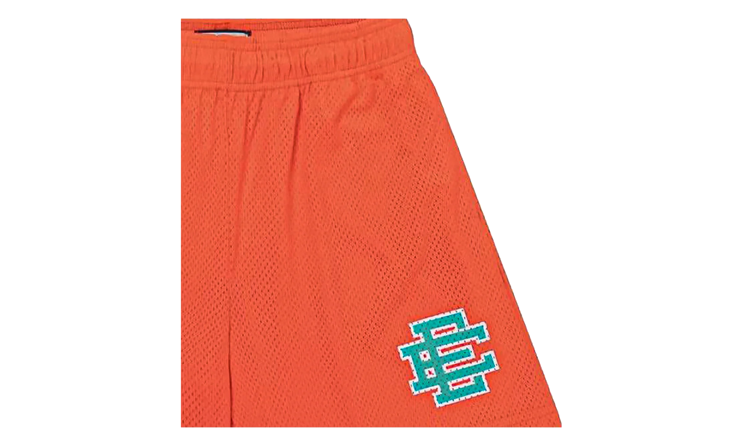 EE Basic Shorts "Fiery Coral / Teal" EE252