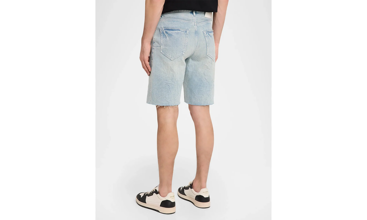 Vintage Slub Denim Shorts "Light Indigo" P059 VTLB226