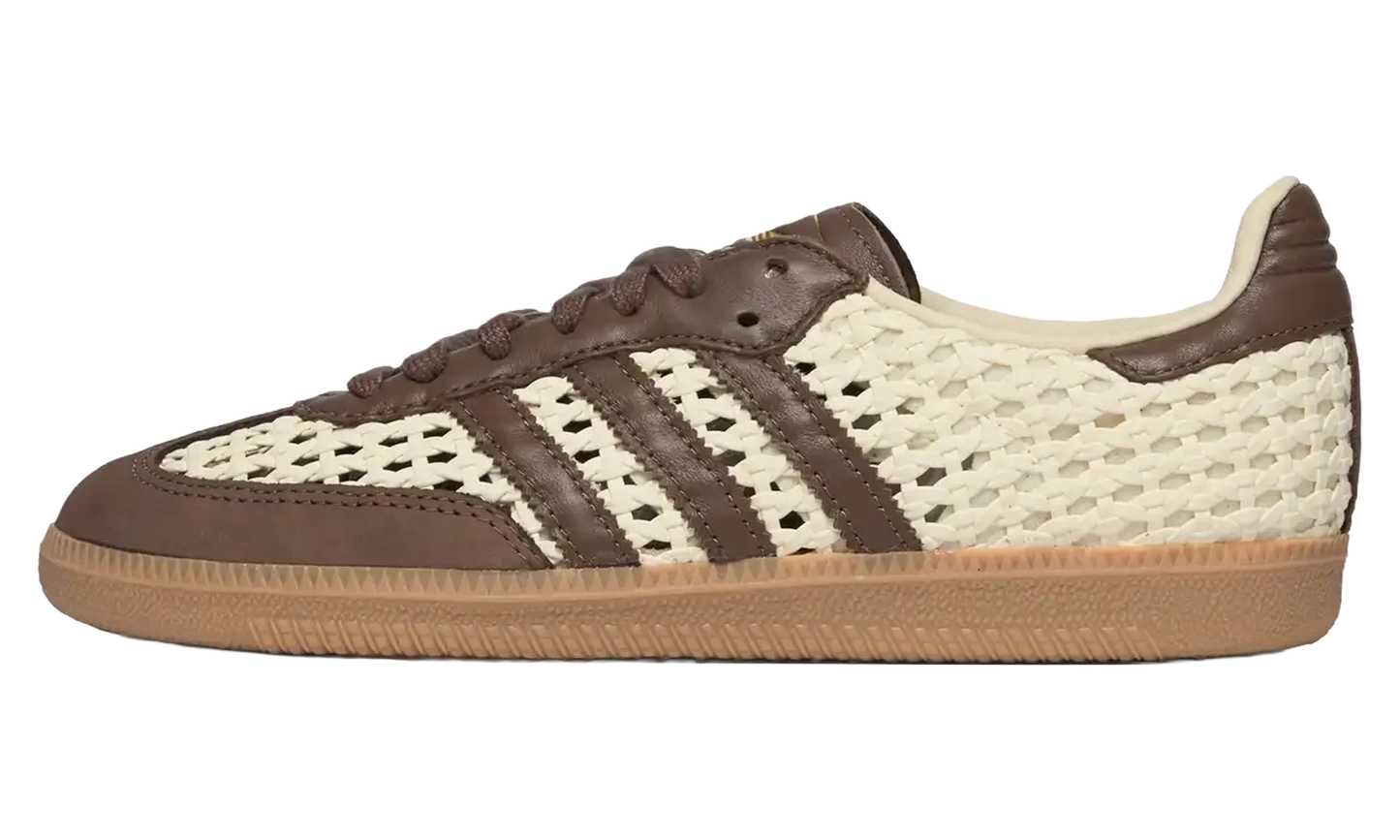 Samba OG WMNS "Basketweave Cream White Earth Strata" IH9373