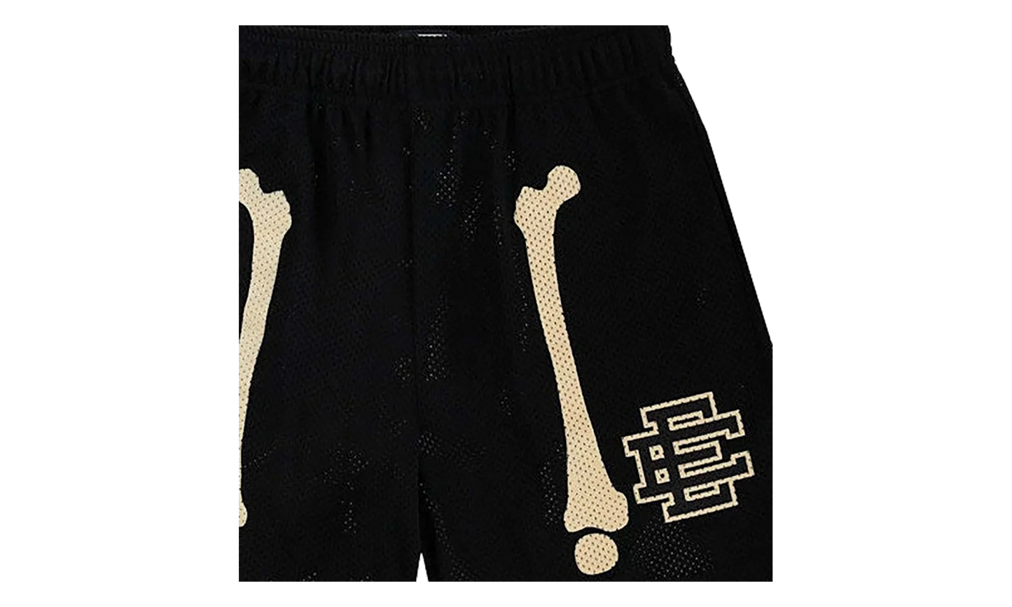 EE BASIC SHORT "Bones - Mesh Black/ White Bones" EE751