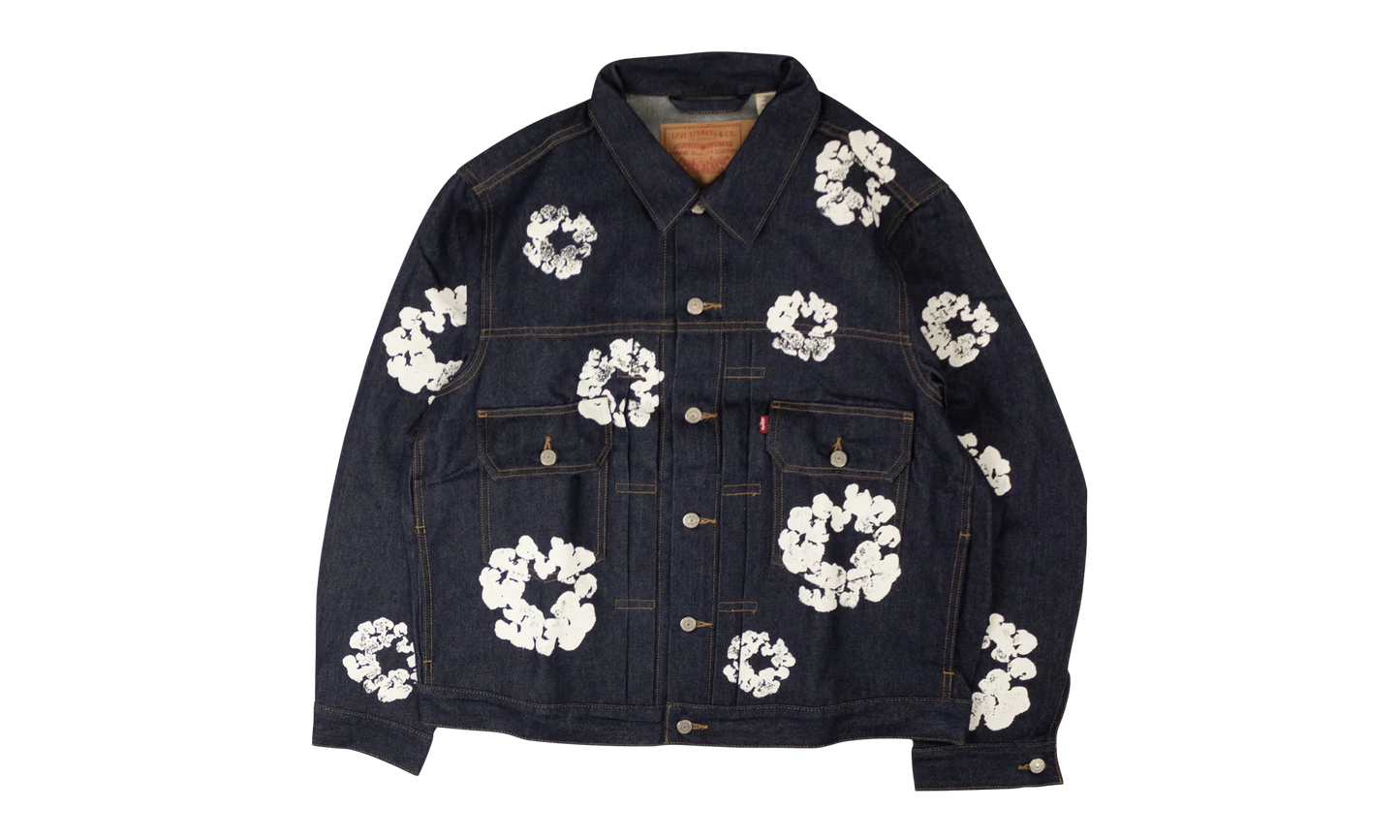 All Over Wreath Jacket "Blue" 802_0005_30