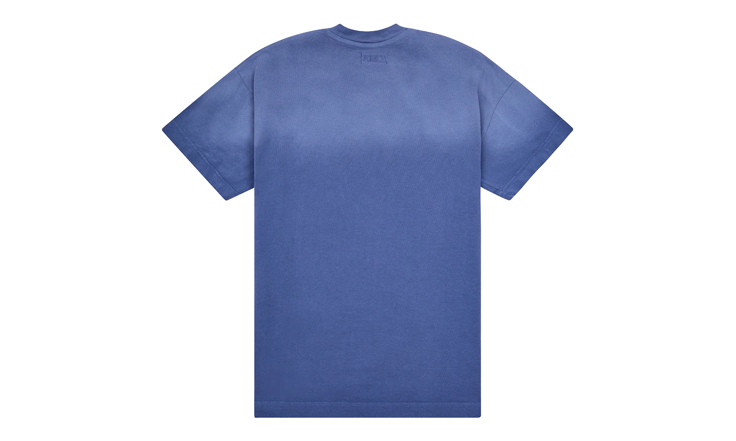 Washed Puffed Logo Tee "Purple" F15147