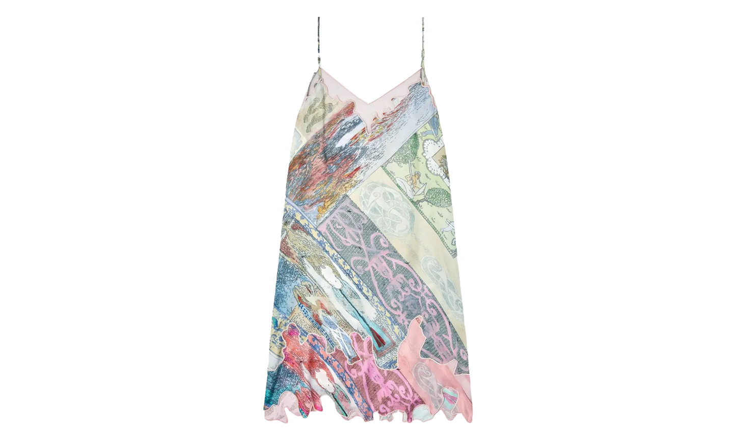 D-Aria Dress "5FQA GREEN" A18370 0KIBJ 5FQA