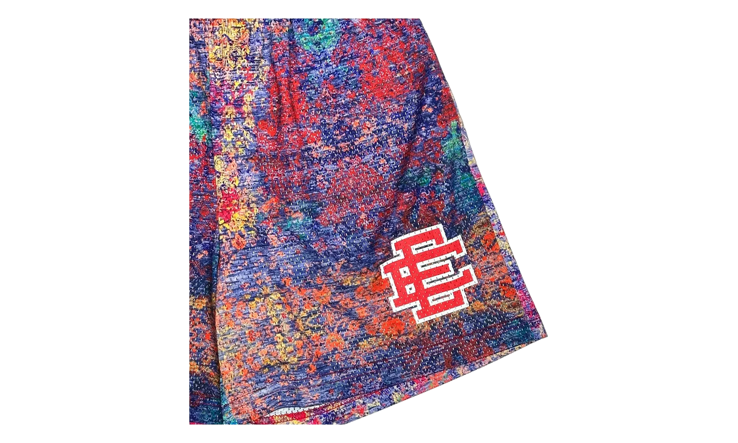EE Basic Shorts "Rug 8 - Multicolor / Burgandy" EE162
