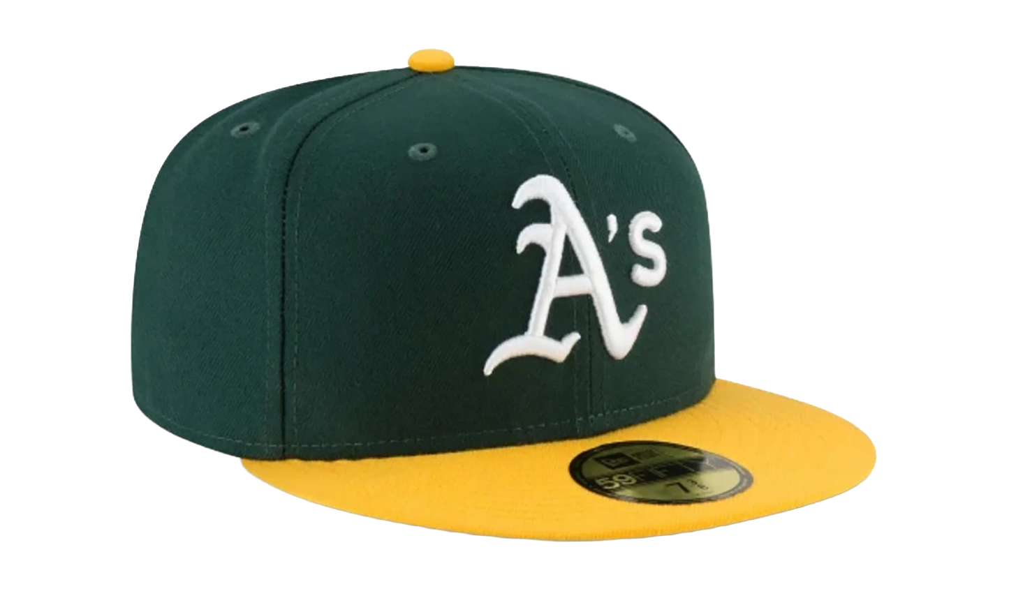 59FIFTY Oakland "Green / Yellow" 70361054