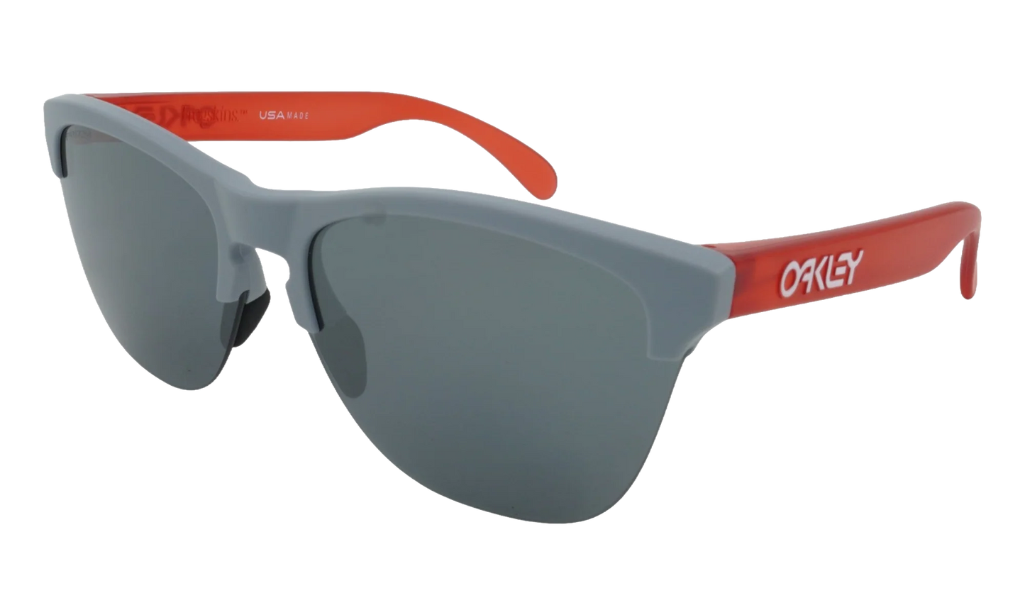 Frogskins Lite Sunglasses "Matte Fog / PRIZM Black" OO9374 52