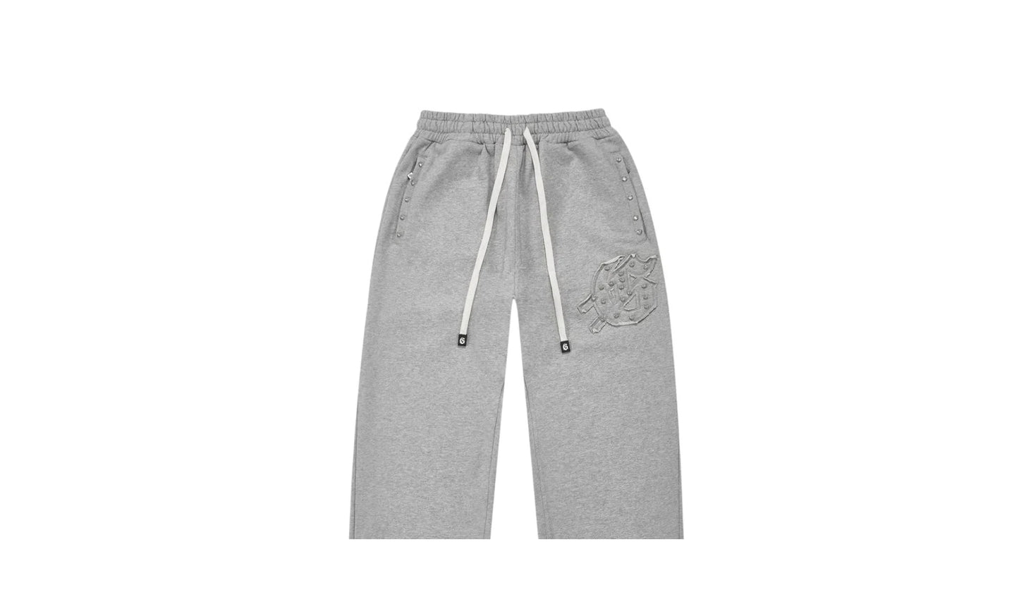 Symmetric Studded V2 VVS Sweatpants "Heather Grey" R61UI7EW