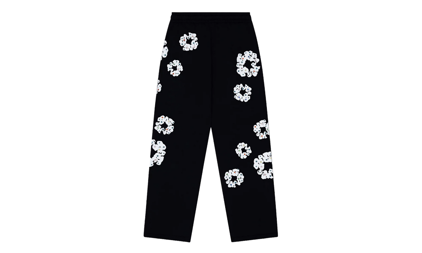Rhinestone Sweatpants "FW25 - Black" DT420