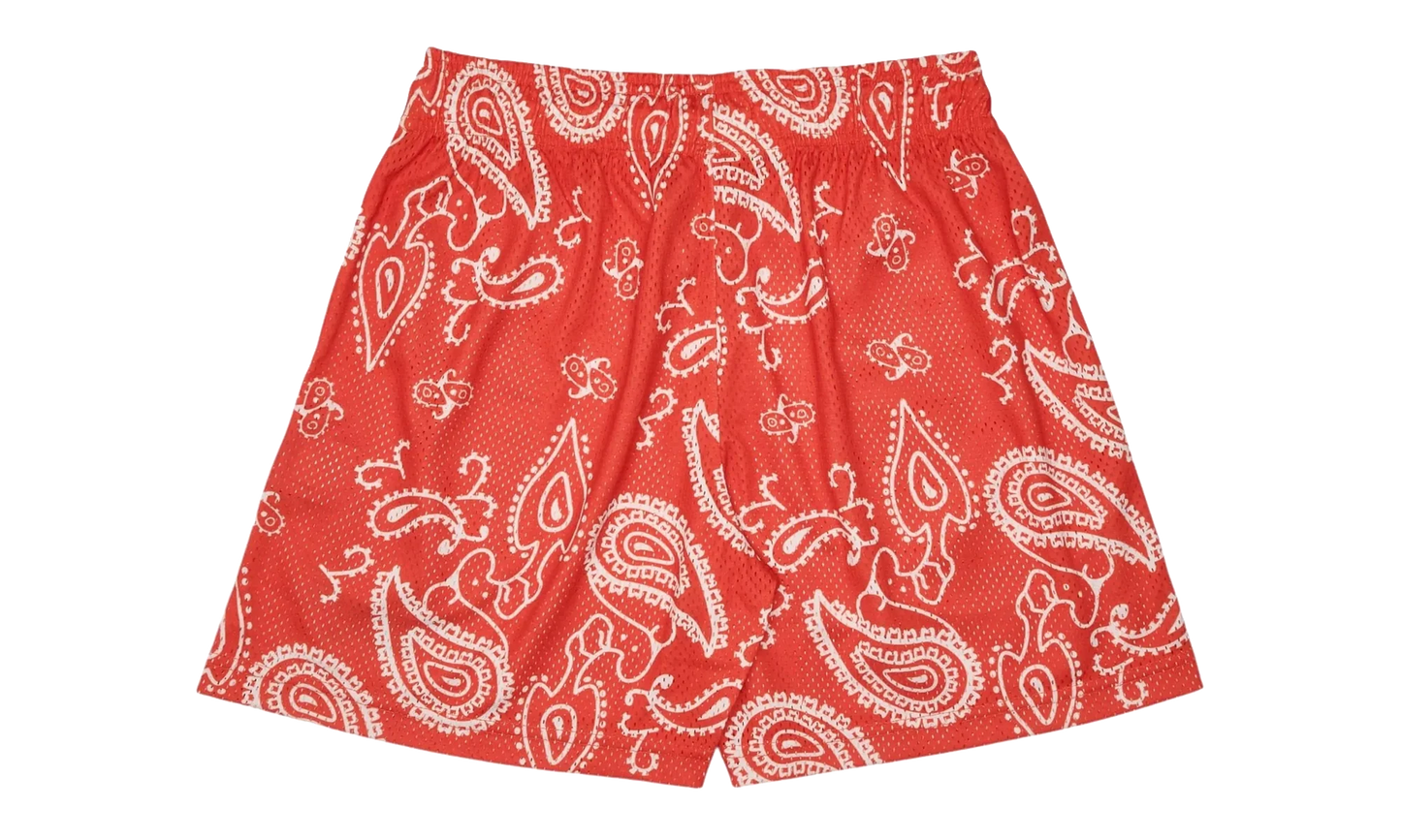 EE Basic Shorts "Paisley - Orange Black" EE165