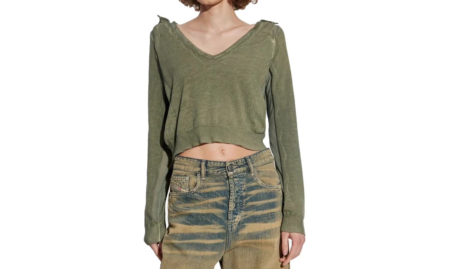 M-Debi Knitwear "5AFA LEAF/GREEN" A19663 0CBDS 5AFA