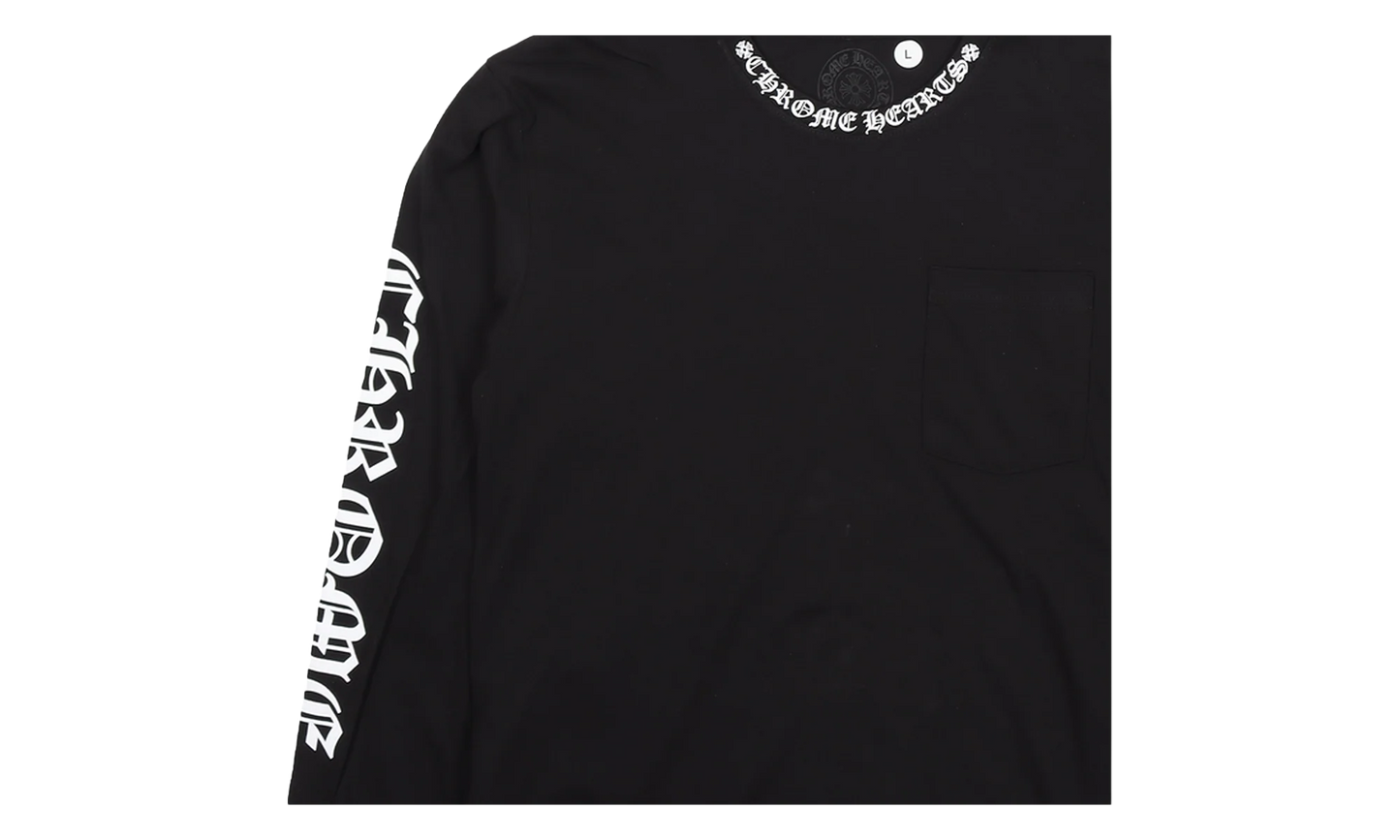 Neck Logo Longsleeve T-Shirt "Black" CHRM1133