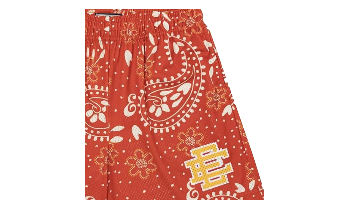 EE Basic Shorts "Red Paisley" EE209