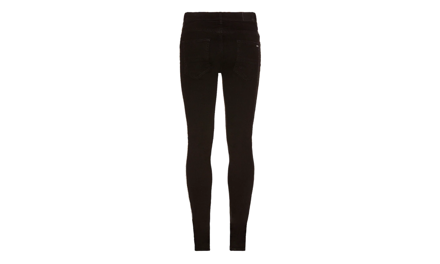 Crystal Track Jeans "Black" MDS112 018 BLAC