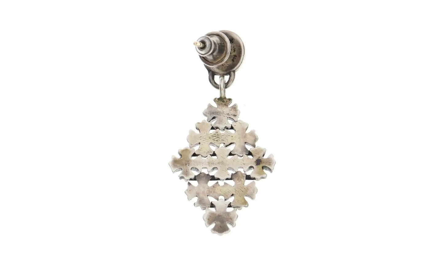 Drop Chainmail Plus Earring "Single Earring - Silver" CHRM0667