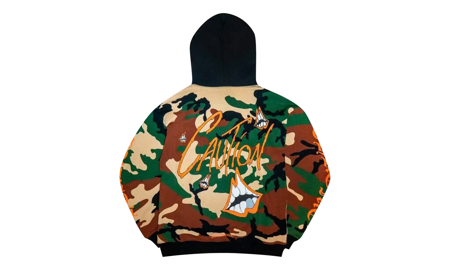 Matty Boy Caution Hoodie "Camo" CHRM0742