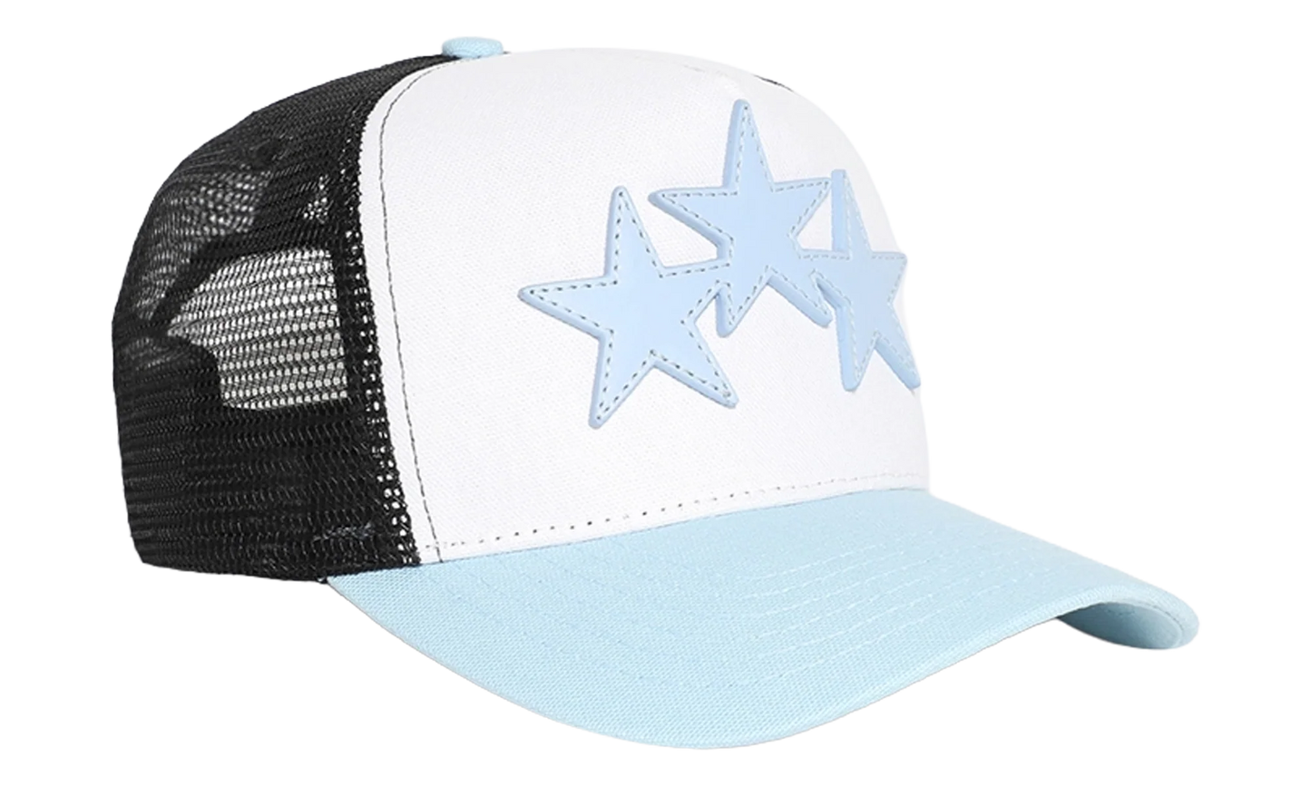 3 Star Trucker Hat "Cerulean" AMHATR1007 CERU