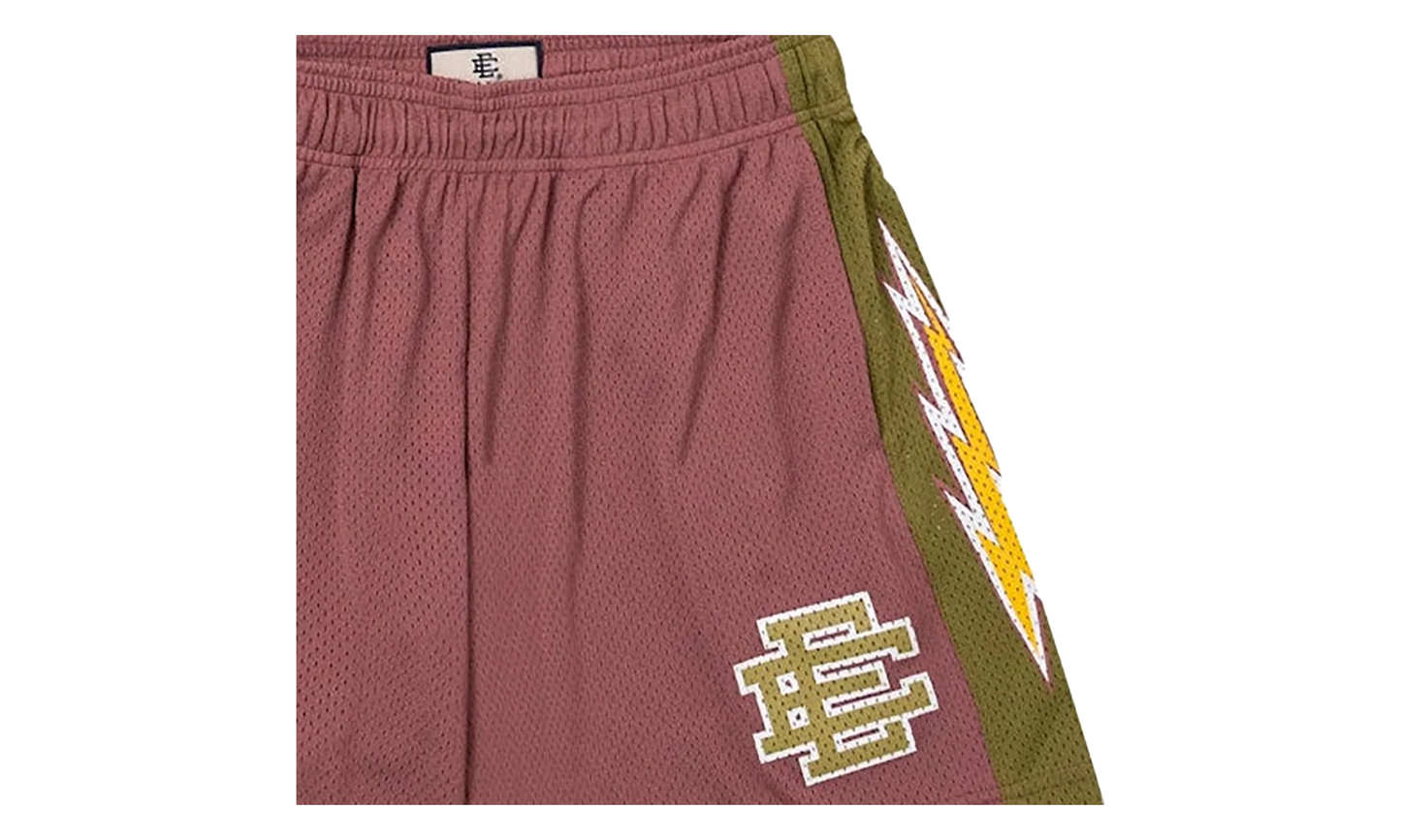 EE BASIC SHORT "SS23 - Mesh Mauve/ Moss" EE753