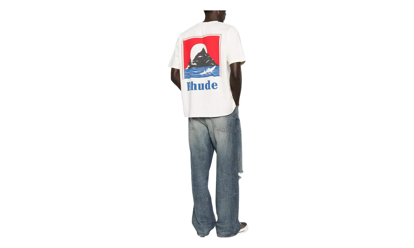 Moonlight T-Shirt "White / Red / Blue" RHPS26TT180126010