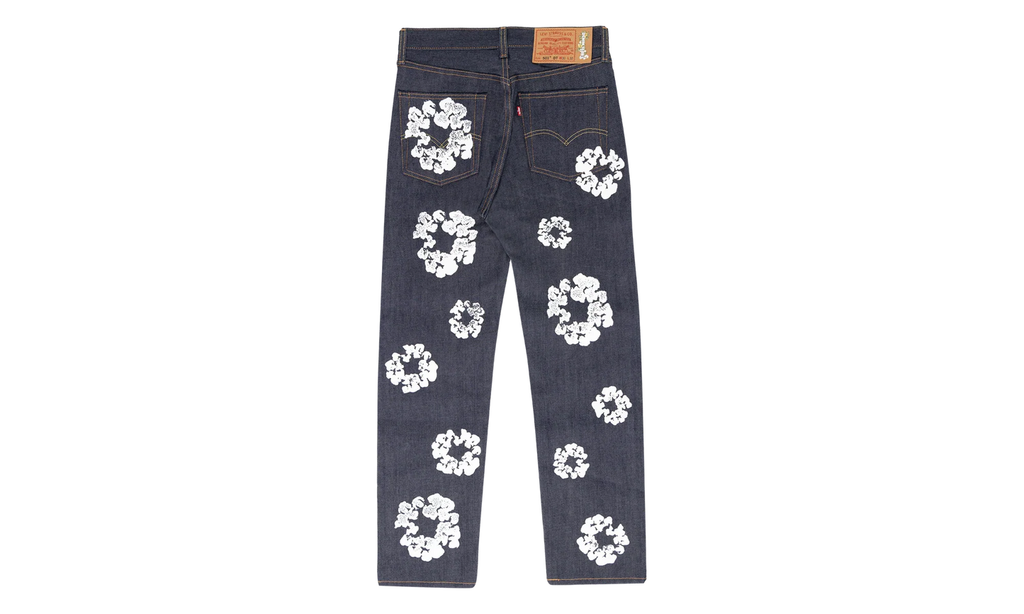 Levi's The Cotton Wreath Selvedge Jean "Raw Indigo" DT316