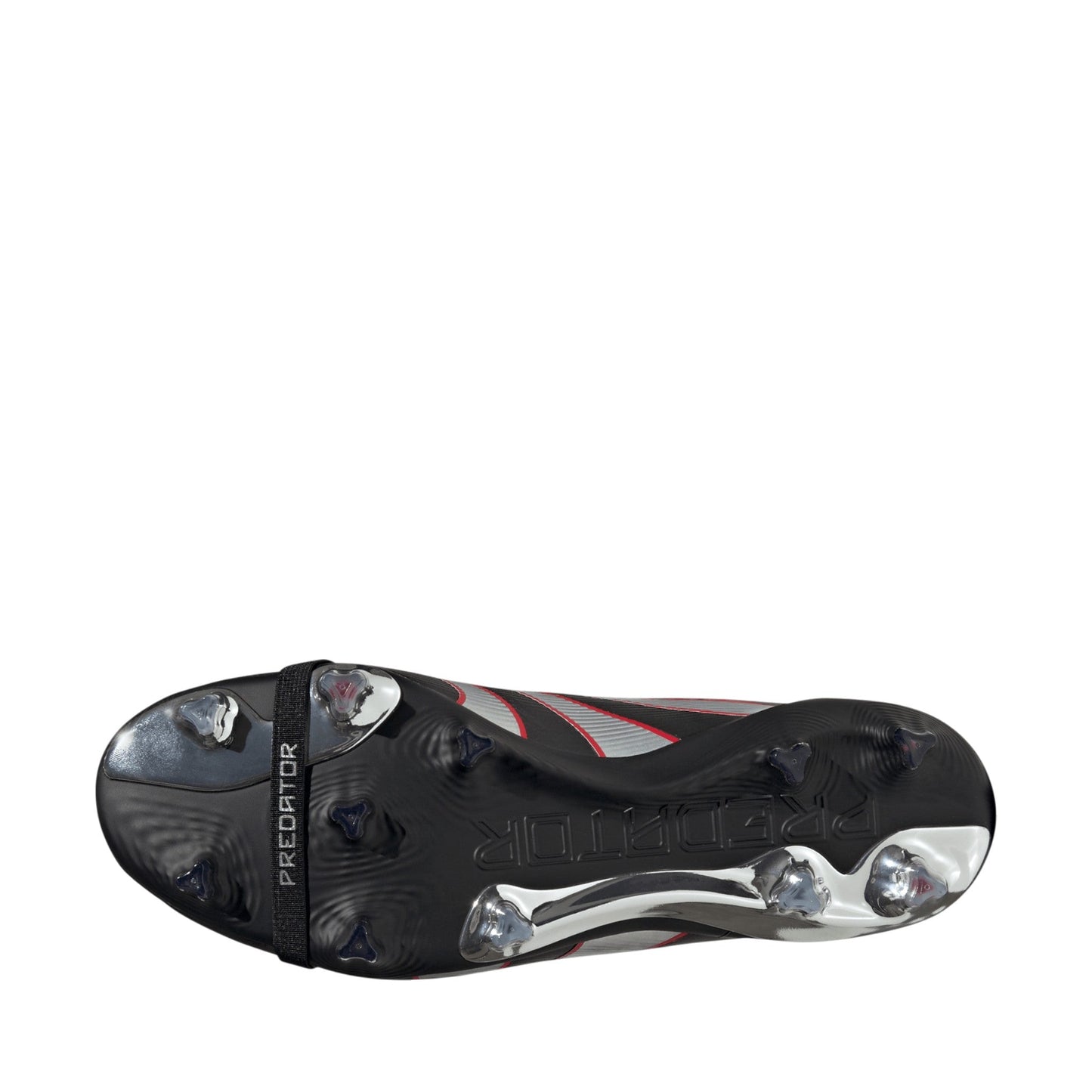Predator Obsidian Strike Fold-Over Tongue Firm Ground Soccer Cleats