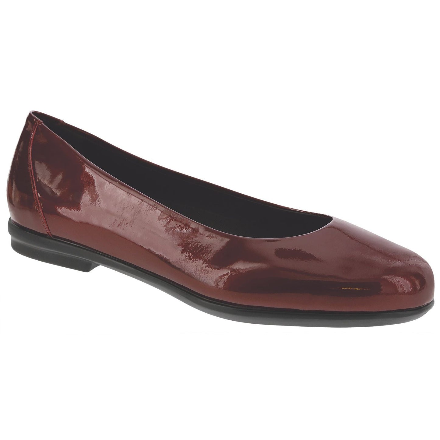 Women's Scenic Ballet Flat in Garnet