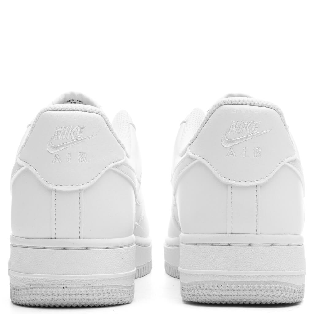 Women's Air Force 1 '07 Next Nature - White/Black/Metallic Silver