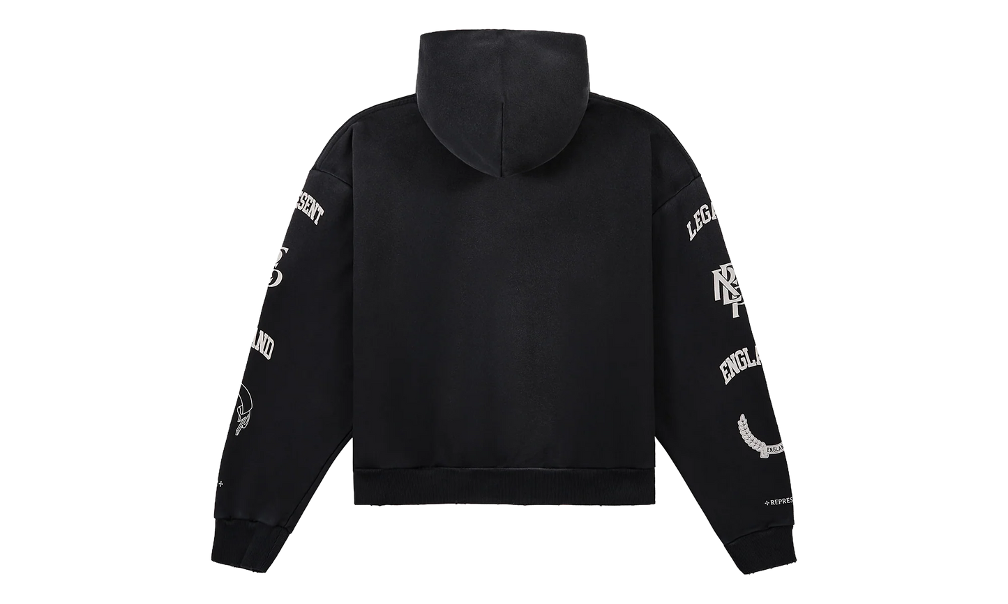 Legacy Crest Hoodie "Stained Black" MLM100372 04