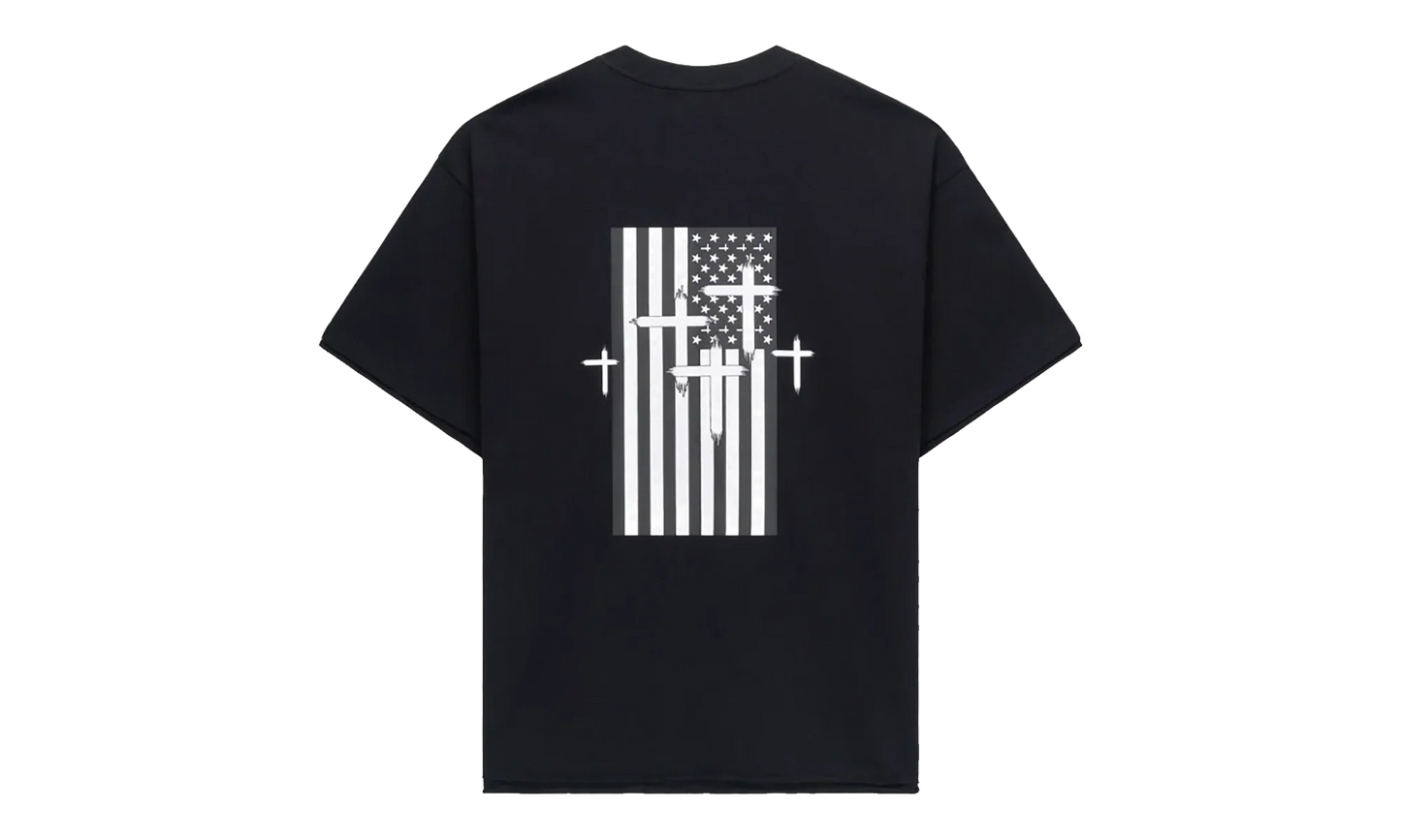 Elian Double Layered Tee "Black RTA Flag" MEXOK911 T2306BKRAF