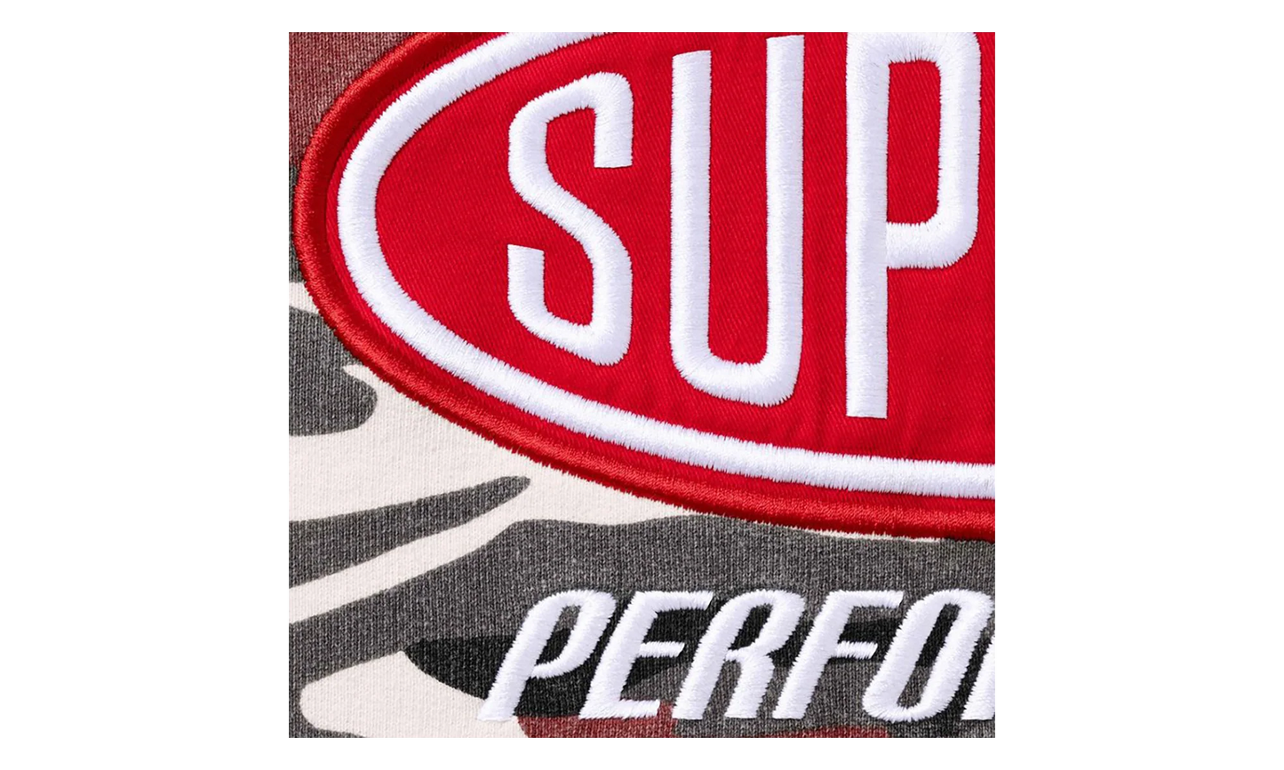 Performance Zip Up Hoodie "SS26 - Red Camo" SU27276