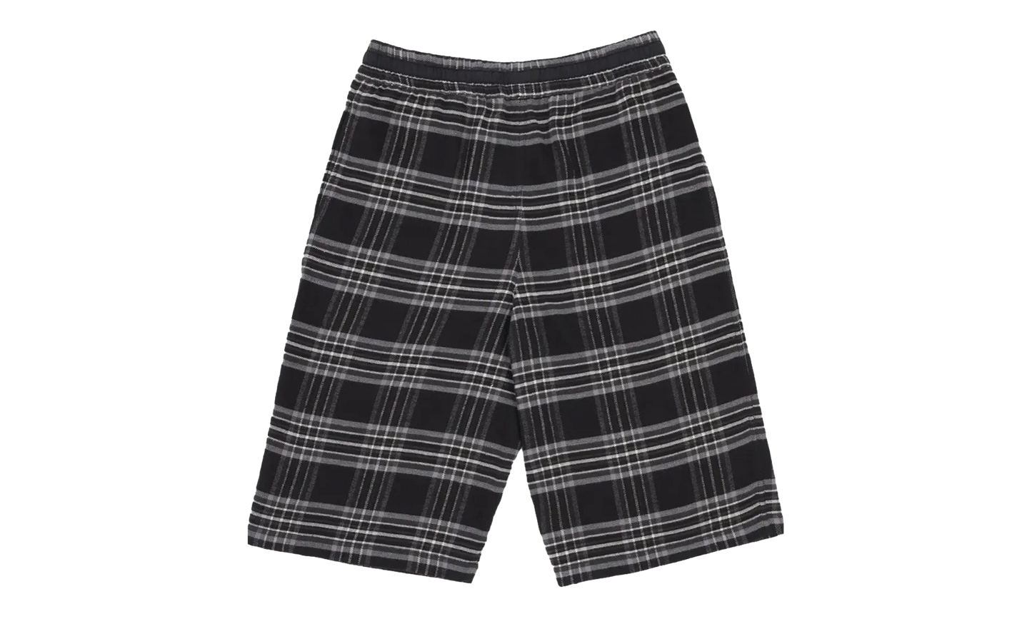 After School Flannel Shorts Cross Patch "Black" CHRM1087