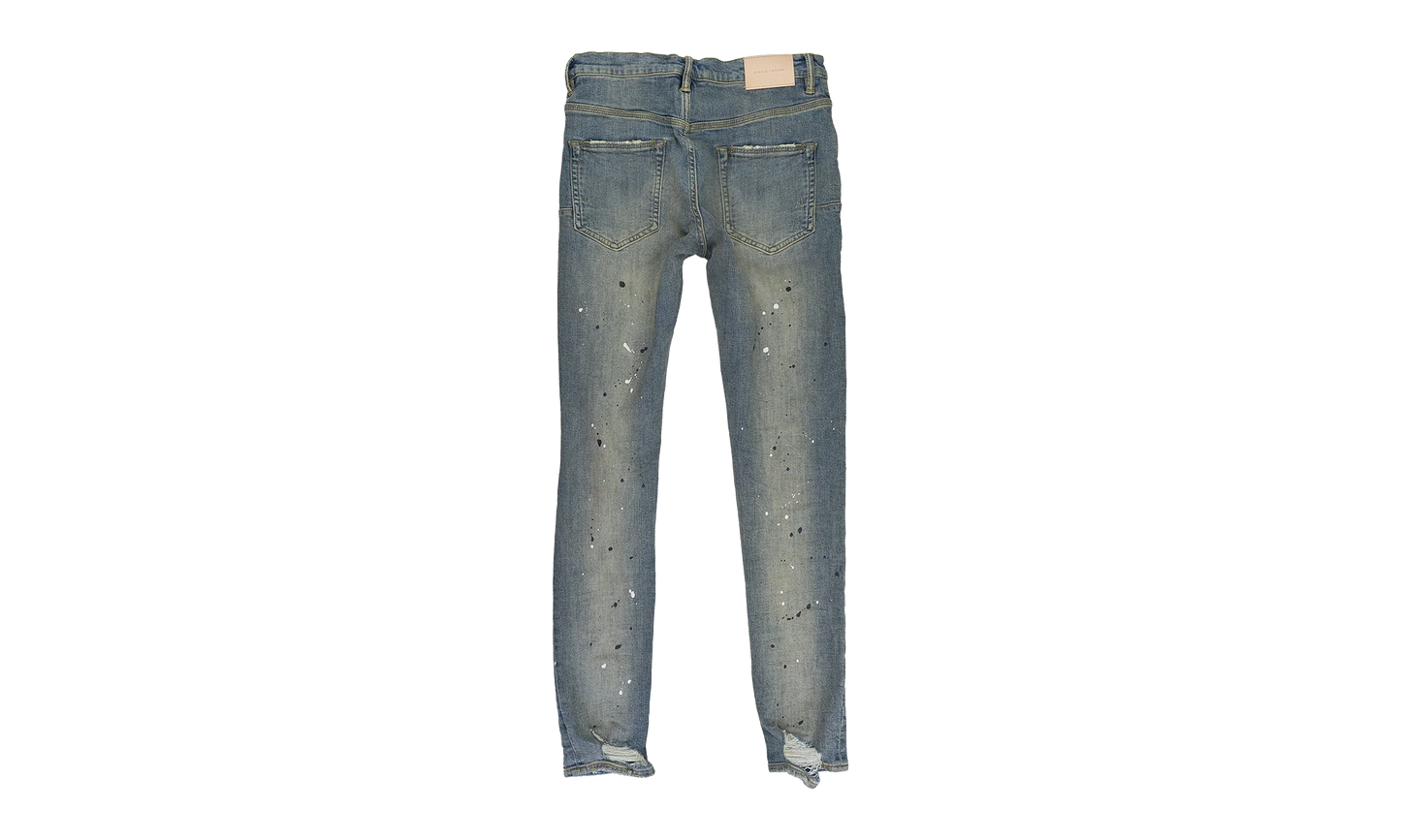 DROPPED FIT JEANS - MID RISE WITH TAPELEG "Indigo" P002 MID 31
