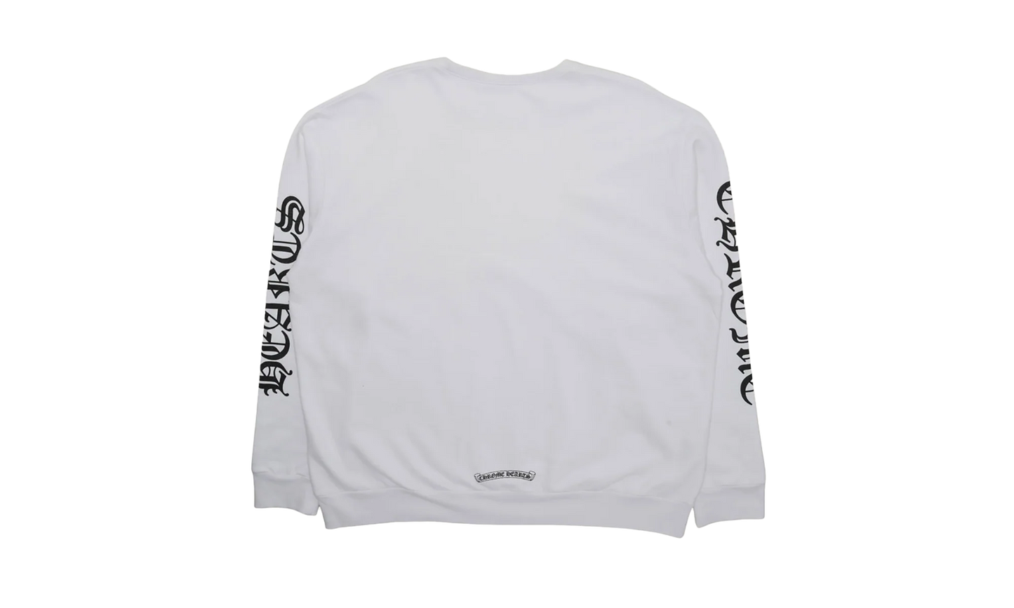 Neck Logo Crewneck "White" CHRM0018