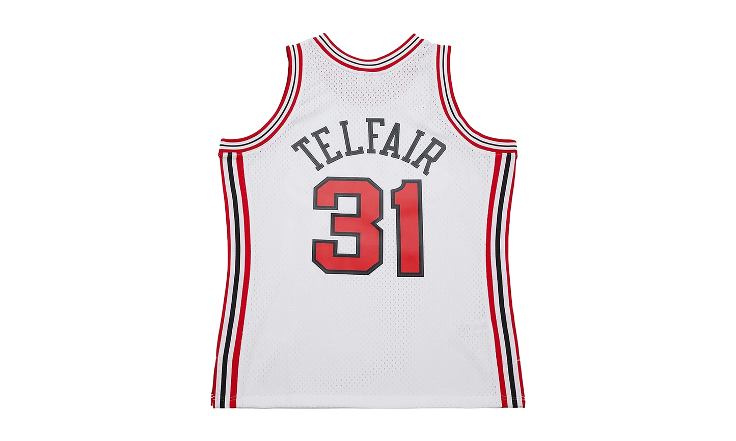 NBA Sebastian Telfair White Jersey "2004 Portland Trail Blazers - White" JY8755 PTBWHIT