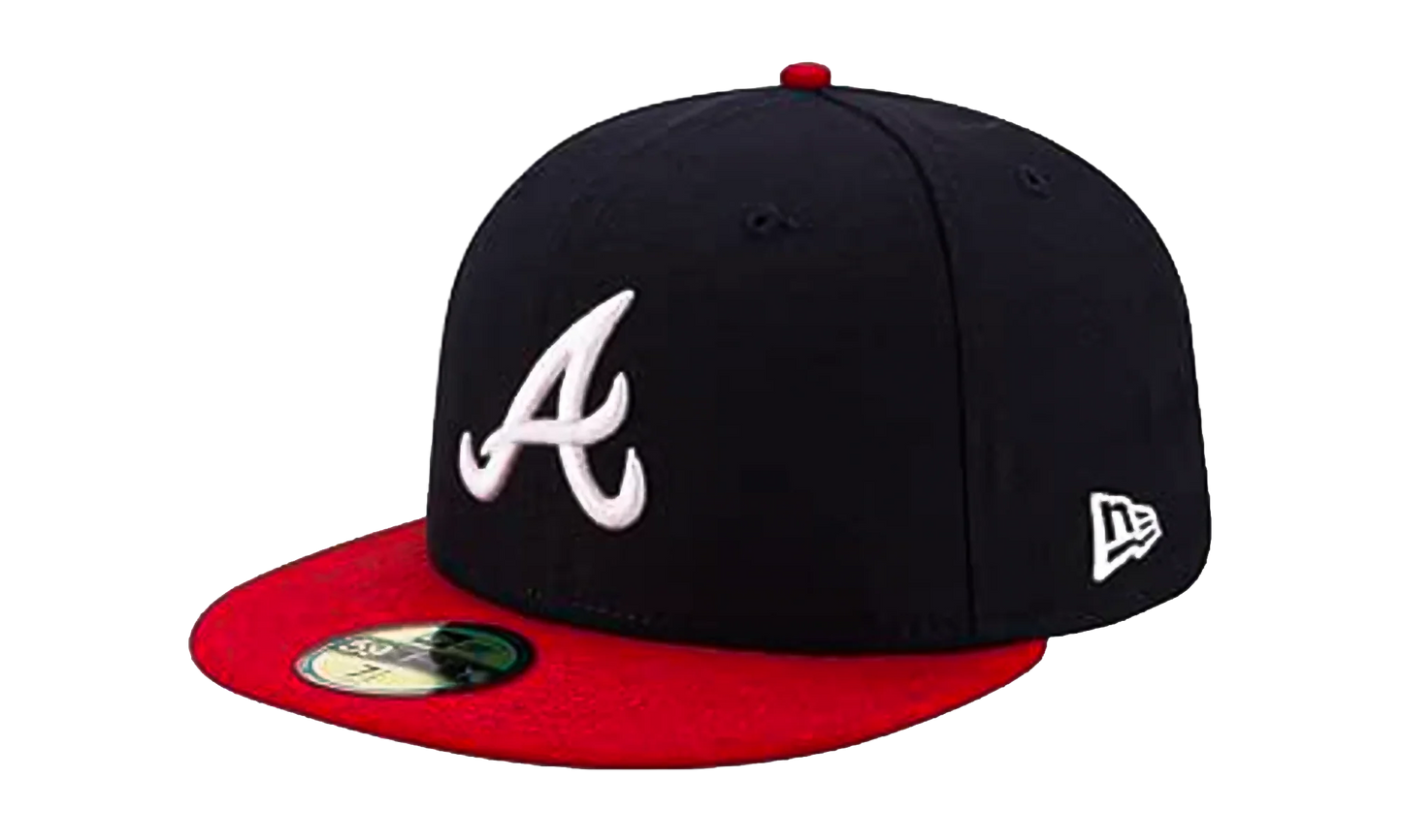 59FIFTY Atlanta Braves Fitted Cap "Navy / Red" 70361069